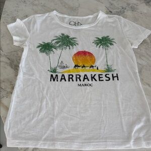 Chaser Kids White Marrakesh Graphic Tee